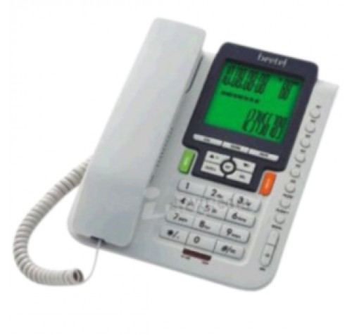 Beetel CLI Corded Phone (White)